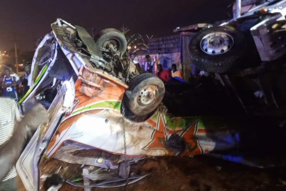 Axe Yopougon – Songon : un accident fait 5 morts et 11 blessés