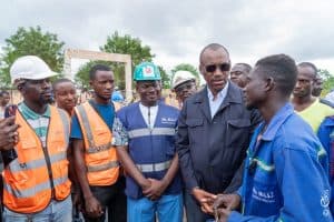 Béoumi : Mamadou Touré à la rencontre les jeunes bénéficiaires de l’Agence emploi jeunes