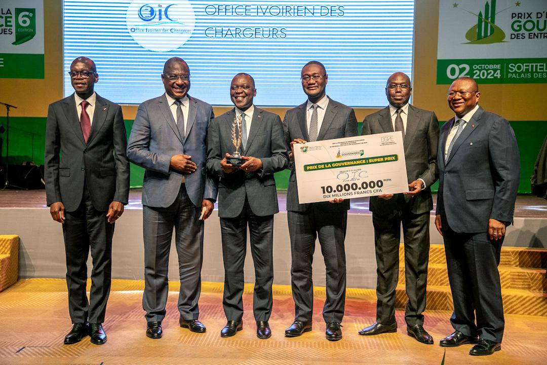 6è édition du Prix d’excellence de la gouvernance des entreprises publiques : l’OIC remporte le Super prix