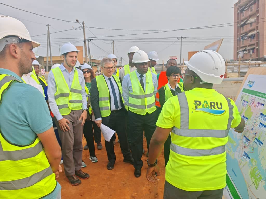 Drainage des eaux pluviales à Yopougon : La Banque mondiale satisfaite des travaux en cours