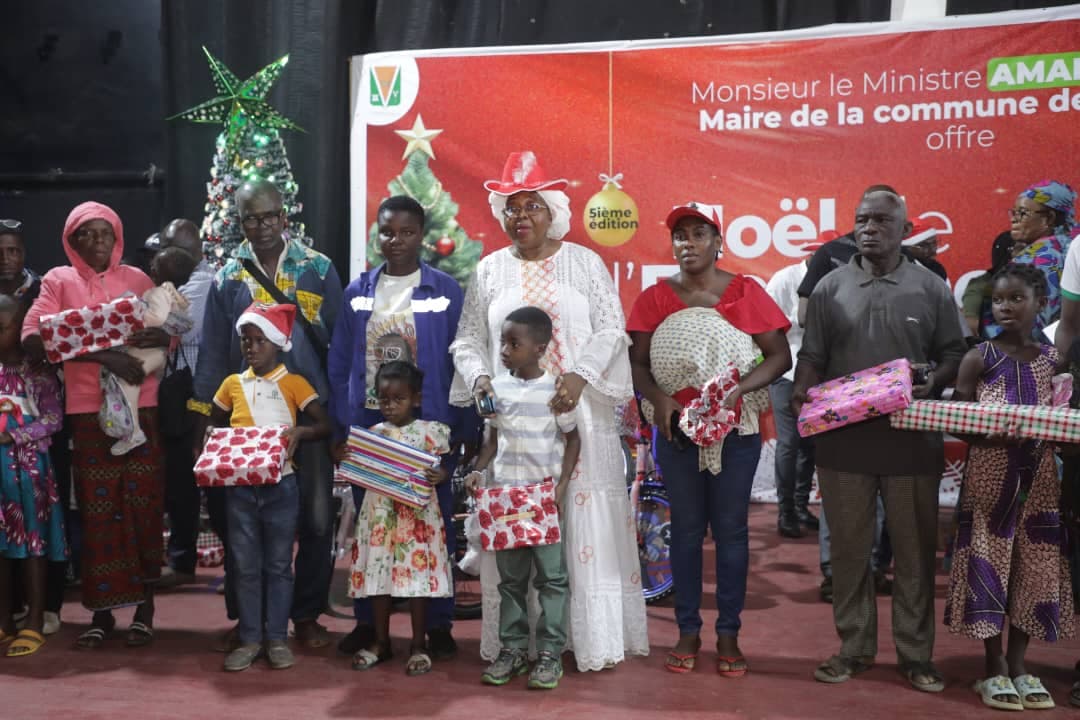 Noël à Bouaké : Amadou KONÉ donne de la joie à plus de 5000 enfants