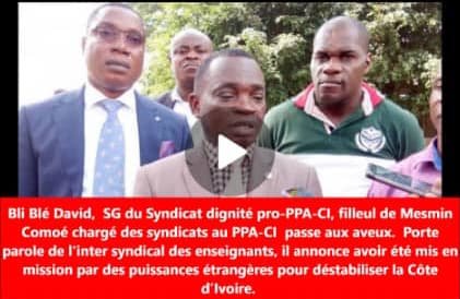 Déstabilisation de la Côte d’Ivoire : les révélations troublantes de Bli Blé David à Yamoussoukro