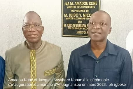 Arbre de Noël à Bouaké : tensions entre des partisans<br>de Jacques Assahoré et Koné Amadou ?