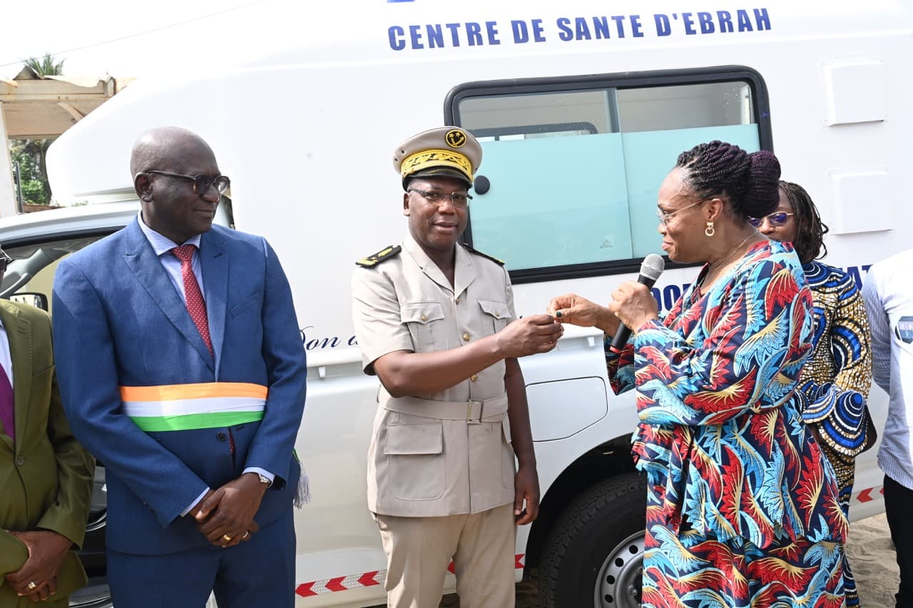 Lutte contre le Travail des Enfants : Dominique Ouattara renforce le système de santé à Ebrah